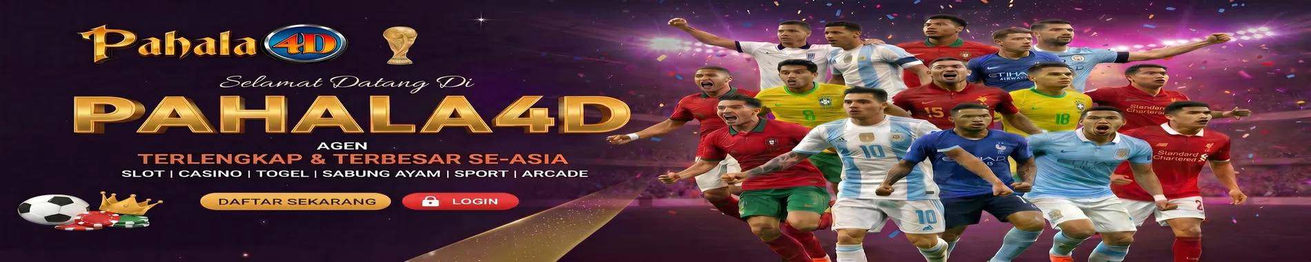 Selamat datang di PAHALA4D agen terlengkap & terbesar se asia